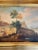 Illustration Venetian Landscape Oil Painting With Gilt Wood Frame- Made in Italy For Sale - Image 3 of 13