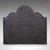 Black Antique Relief Fire Back, English, Iron, Fireplace Reflector, Victorian, c.1895 For Sale - Image 8 of 8