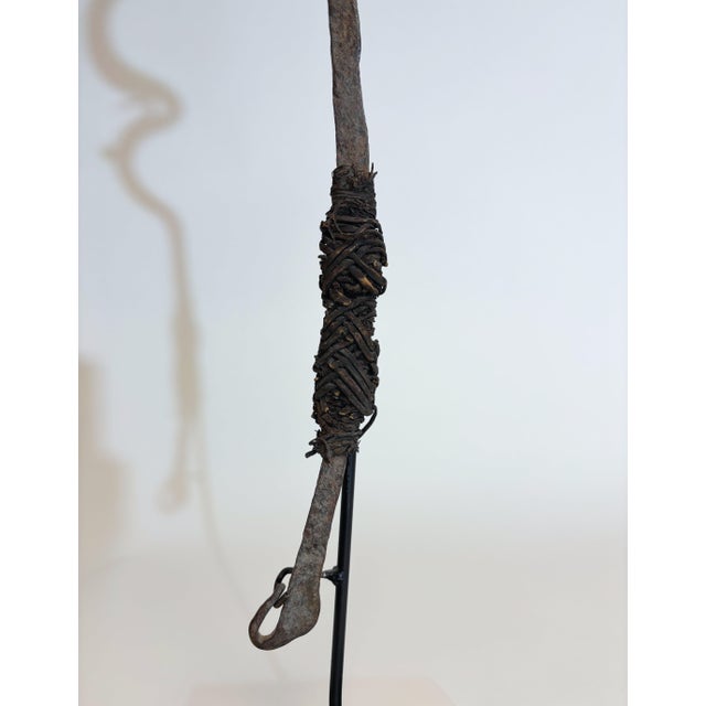 Early 20th Century Collection of Kirdi Mataram Throwing Knives, Cameroon - Set of 3 For Sale - Image 9 of 11