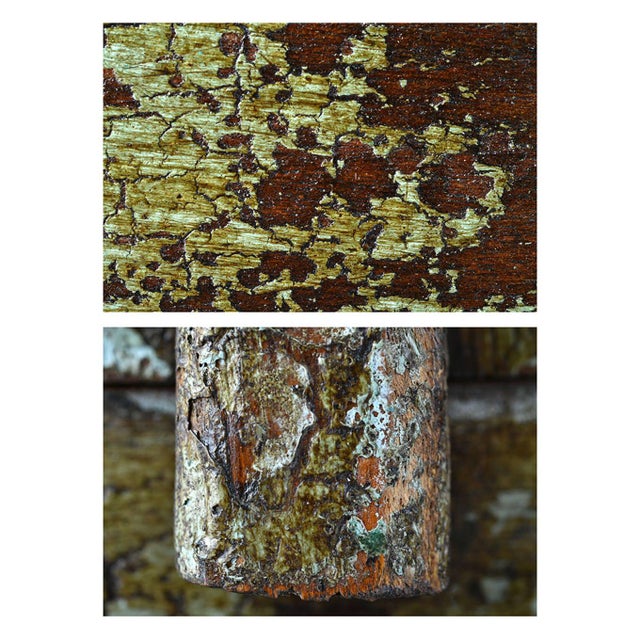 Wood Glass Buffet, 1940s For Sale - Image 7 of 9