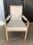 Beige Michael Berman Ltd. "Futura" Armchair in Cerused Oak For Sale - Image 8 of 11