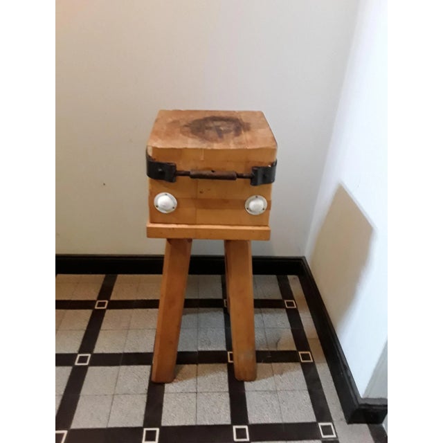 Vintage Chopping Board from Burgdorf-Blöcke For Sale - Image 4 of 9