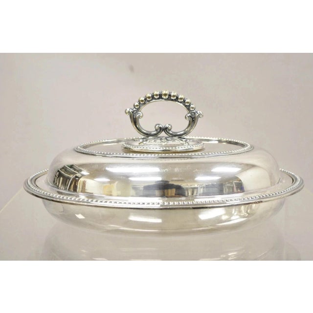 Early 20th Century Mappin & Webb's Prince's Plate English Sheffield Silver Plated Covered Dish For Sale - Image 10 of 11