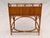 70's Vintage Hollywood Recency Style Palm Beach Bamboo & Rattan Desk For Sale - Image 9 of 11