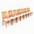 1970s Restored Danish Modern Solid Teak Slat Back Dining Chairs For Sale - Image 9 of 10