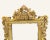19th century rococo wall mirror with ornate gilded decoration. This mirror is in very good original condition with wear...