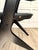 Black Tom Dixon “Slab” Dining Chairs With Black Leather Seats & Back Pads - Set of 4 For Sale - Image 8 of 15