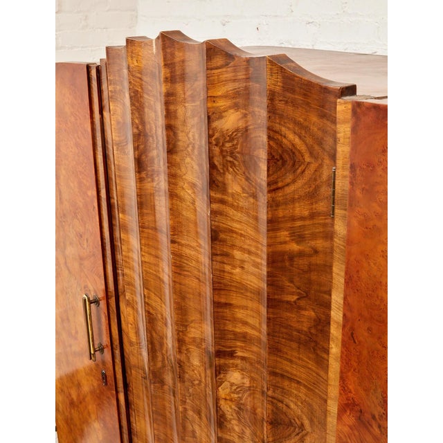 Early 20th Century Art Deco Armoire For Sale In Los Angeles - Image 6 of 12