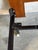 Wood Teak Wood Headboard in Style of Falster Sleek Geometric Queen Bedframe Denmark Mid-Century Modern 1960s For Sale - Image 7 of 9