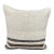 Turkish Hemp Pillow Cushion Natural Beige Black Cushion Cover 20x20 For Sale