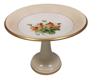 Antique Danish Cake Stand from Bing & Grondahl, 1853-1895