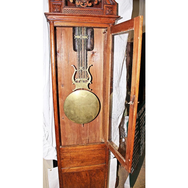 French St. Nicholas Morbier Clock For Sale - Image 9 of 10