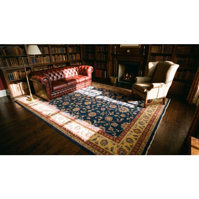 1920s Chinese Art Deco Carpet by Nichols Workshop ( 8'10" x 11'4" - 270 x 345 ) For Sale - Image 13 of 14