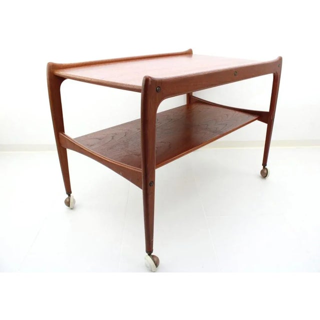 Teak Bar Trolley, Denmark, 1960, in Very Good conditions. Designed 1960 to 1969