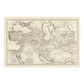 Danville Rollin Atlas Map, 1818 For Sale
