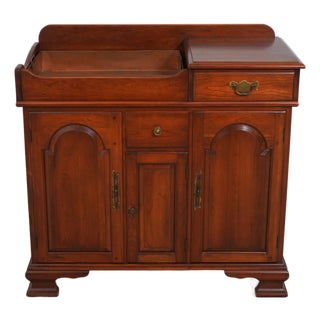 Pennsylvania House Cherry Dry Sink W. Copper Basin Server For Sale