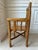 Vintage Handmade Small (Child) Size Rustic Carved Log Wood Chair For Sale - Image 9 of 18