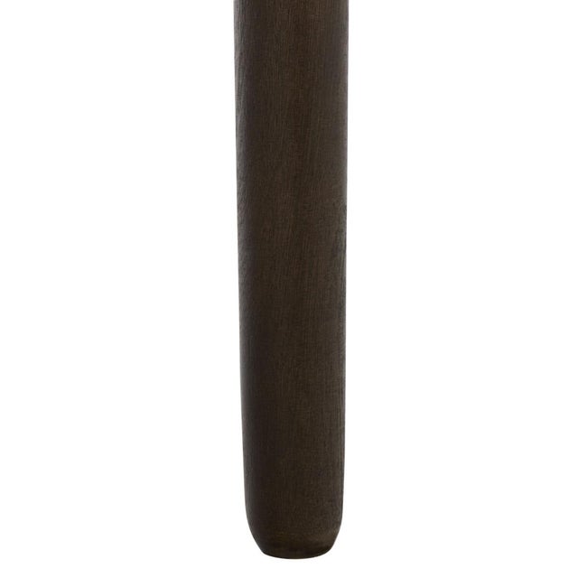 Early 21st Century Neha Wavy Accent Table in Dark Chocolate For Sale - Image 5 of 8
