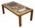 Coffee Table in Elm and Ceramic by Pierre Chapo, 1960 For Sale