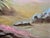 Wood 1964 Mid-Century Modern Desert Landscape Oil Paintings - a Pair For Sale - Image 7 of 12