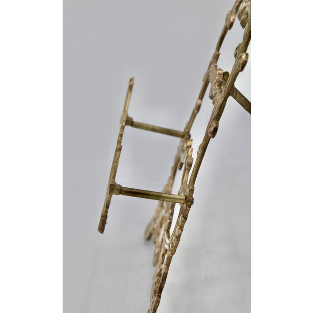 1930s Art Nouveau Brass Easel For Sale In Tulsa - Image 6 of 12