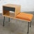 1950s Vintage Mid-Century Modern Mengel Limed & Cerused Oak Telephone Bench by Raymond Loewy For Sale - Image 5 of 13