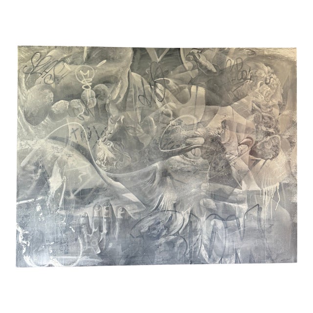 PichiAvo “In Gods We Trust” Exhibition Work (2017) For Sale