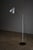Metalarte Industrial White Arma Adjustable Floor Lamp from Metalarte, Spain, 1970s For Sale - Image 4 of 11