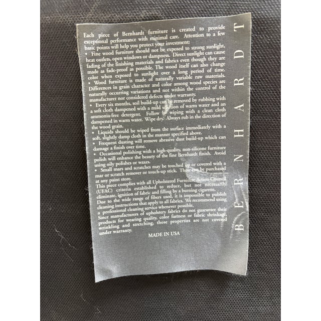 Pair of Sleek Modern Lounge Chairs by Bernhardt For Sale - Image 9 of 11