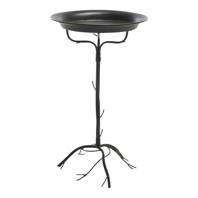 Nigel Bird Bath - Black Rust For Sale