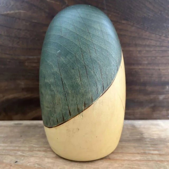 Vintage Grain Stalk Kokeshi Doll by Usaburo, Japan, 1970s For Sale - Image 9 of 11