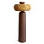 Terra Cotta Terra Halo Rattan Floor Lamp For Sale - Image 8 of 12
