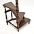 Wood Antique Georgian Library Steps, 1930s For Sale - Image 7 of 10