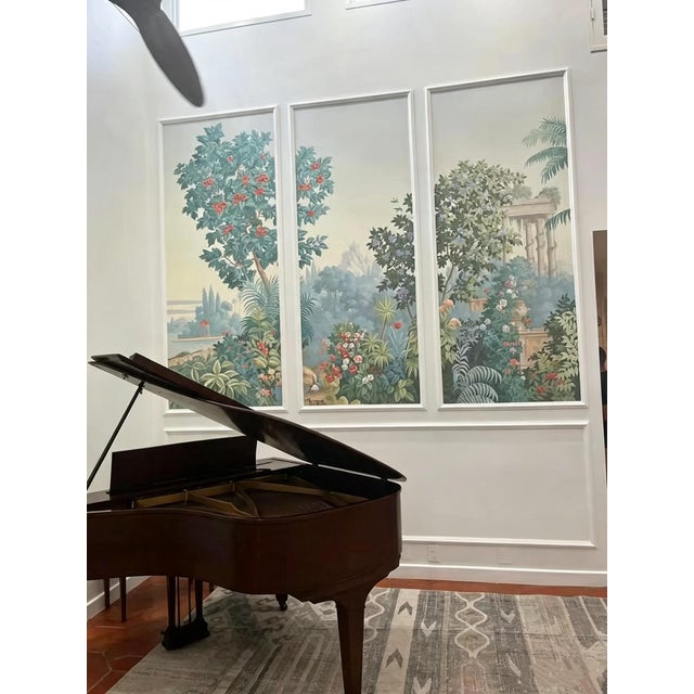 If you admire the timeless elegance of luxury scenic wallcoverings but seek a more accessible alternative, these hand-...