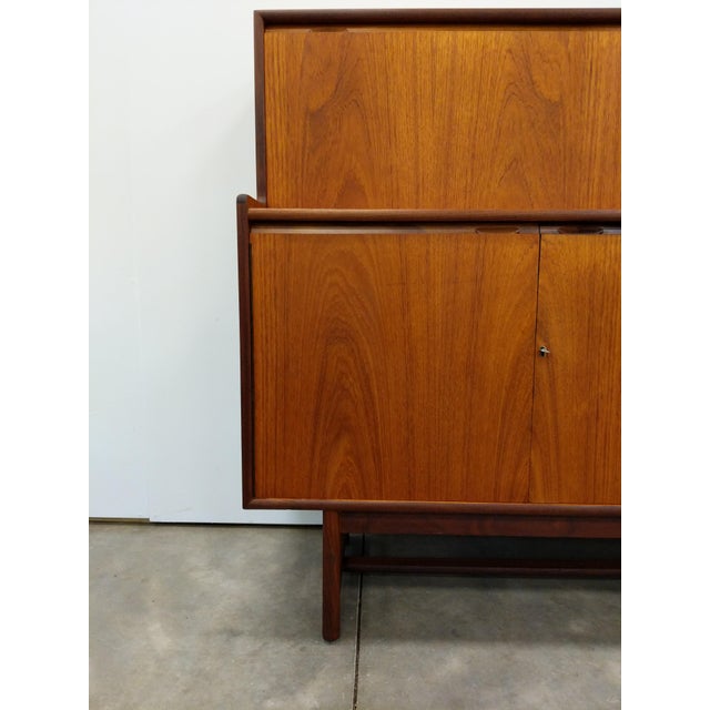 Vintage Mid Century Modern Teak Sideboard For Sale - Image 10 of 10