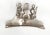 Spanish Antique Brasscrafters Bathroom Nickel Cup & Toothbrush Holder For Sale - Image 3 of 10