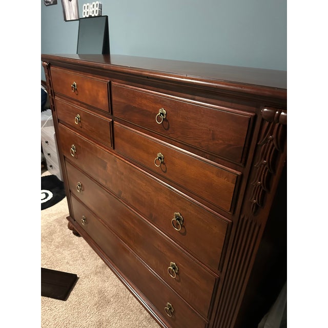 1990s Ethan Allen Dresser For Sale - Image 6 of 7