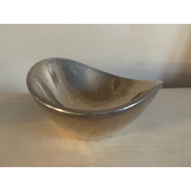 1960s Mid-Century Modern Cast Metal Nambe Bowls by Richard K Thomas - Set of 2 For Sale In Philadelphia - Image 6 of 13