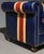 English Union Jack Leather Chesterfield British/English Style Sofa For Sale - Image 3 of 4