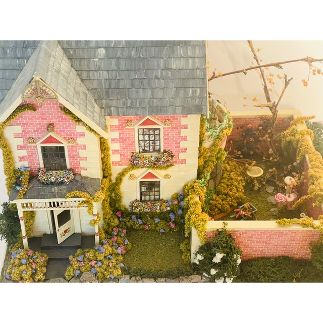 1960s 1960s Miniature Installation Dollhouse With Garden by Artist Helen Valerio For Sale - Image 5 of 11