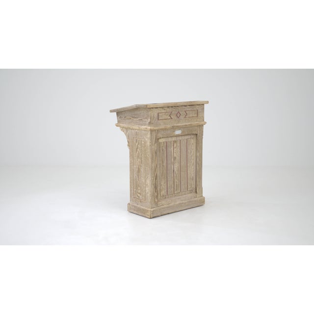 1900s Belgian Wooden Desk For Sale - Image 9 of 18