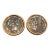 Vintage 1950s Matisse Renoir Copper Enamel Earrings, A Pair For Sale