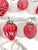 Vintage Red Kugel-Style Mercury Glass Christmas Ornament Garland, 48" For Sale In Louisville - Image 6 of 8