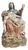 Pieta, Vesperbild, 17th Century German, Carved Wood, Painted For Sale