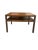 Mid-Century John Widdicomb Walnut Square Cocktail Table With Open Shelf For Sale - Image 10 of 18
