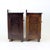 Tall Vintage Bedside Tables in Wood, Czechoslovakia, 1930s, Set of 2 For Sale - Image 14 of 16