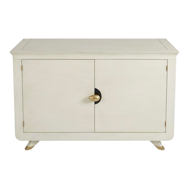 Hickory Furniture Company Rare Susan Hable Designed Dove Credenza Buffet Chest Bar For Sale