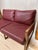 Vintage Two-Seater Sofa in Red Leather by Andy Thornton, 1995 For Sale - Image 11 of 13