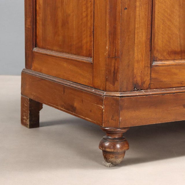 Walnut Wardrobe, Italy, Late 19th Century For Sale - Image 9 of 11