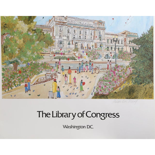 Library of Congress Susan Pear Meisel, American (1947) Date: 1981 Poster, signed in pencil lower right Size: 31 in. x 26...